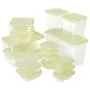 Aviat 1 Set of 17 Multifunktionale Küchen Kühlschrank Artikel Lagetasche Crisper Dichtung Lebensmittel Kunststoff Behälter Tank Lagerglasbehälter