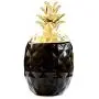 joyMerit Ananas Keramikbehälter mit Deckel für Küche, Haus, Zucker, Marmelade, Aufbewahrung – DIY Hochzeitstafeln, Geschenk – 2er Pack