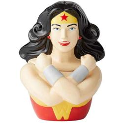 Enesco 6003738 DC Comics Ceramics Wonder Woman Cookie Jar Canister, 11.375 Inch, Multicolor