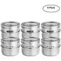 | Storage Bottles & Jars | 12pcs/6pcs Stainless Steel Spice Jars Set Cans for Herb Salt Pepper Spices Magnetic Spice Tins Condiment Pot Storage Containers | by HUDITOOLS | 1 PCs