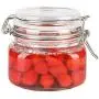 Bocal en verre Yardwe 500ml avec Bouchon Clip, Récipient de Conservation, Bocal Mason Transparent