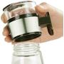 Measurable Glass Cruet Controllable Health Salt Shaker Salt Seasoning Cans Bottles Container Spice Jars Compatible For Kitchen Cooking Tool