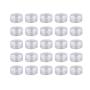 50Pcs 5g/5ml Clear Plastic Round Pot Jars Empty Sample Containers with Lids Small Tiny Bottle Travel Bottle Makeup Dispenser Holders for Lotion Eye Shadow Eye Cream Lip Balms Nail Art Jewelry