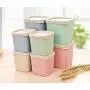 Luftdichte Lebensmittelbehälter - Behälter Set mit Deckeln - Lebensmittelbehälter Set - BPA-freier Kunststoff - 2er Set, Heavy Duty, Grün