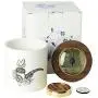 JARRABE CÉRÉMIE JIBILL pour Tabac, Humidificateur, Étanchéité pour Tabac avec Couvercle en Noix de Cajou – Thermomètre et Humidificateur Intégré (CG0016) JARRABE CÉRÉMIE JIBILL pour Tabac, Humidificateur, Étanchéité pour Tabac avec Couvercle en Noix de Cajou – Thermomètre et Humidificateur Intégré (CG0016)