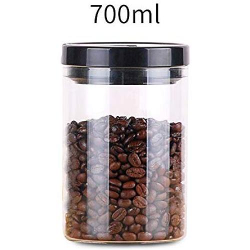 Glass Sealed Jars, Kitchen Household Grain Storage Tanks, Storage Of Spices/Coffee/Oatmeal/Snacks