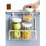 Bouteille de Rangement en Verre Transparente avec Joint pour Milieu Sec, Idéale pour le Lait en Poudre, les Céréales, les Aliments, Réceptacle de 1000ml. Bouteille de Rangement en Verre Transparente avec Joint pour Milieu Sec, Idéale pour le Lait en Poudre, les Céréales, les Aliments, Réceptacle de 1000ml.