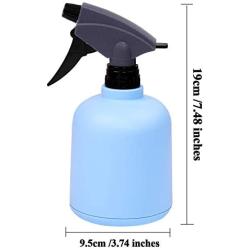 URATOT 1 Piece Blue Plastic Spray Bottle Empty Spray Bottle Colorful Bottles for Gardening, Cleaning, 600ml