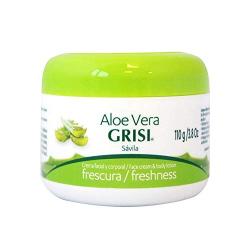 Grisi Savila Aloe Vera Moisturizing Beauty Cream, 3.8-Ounce Jar (Pack of 6) by Grisi