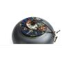 Mini Sealed Tea can,Ceramic Tea Storage container Jam can Honey jars Sugar tank Coffee tins-A