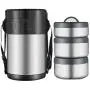 BWHFH Stainless Steel Lunch Box Container Thermos Insulated Food Storage Leak Proof Design Food Jar for School Picnic Office Outdoors,Silver,2.0L BWHFH Stainless Steel Lunch Box Container Thermos Insulated Food Storage Leak Proof Design Food Jar for School Picnic Office Outdoors,Silver,2.0L