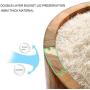 Lebensmitteltiegel & Crocks Lagerbehälter Holz Küchen Reis- und Mehl-Lagerbox, hitzebeständig, Insektenschutz, 10kg/15kg, hübsch und langlebig (Farbe: Gelb, Größe: 28,5 x 39,5 cm)