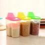 Elever Transparent Plastic Sealed Fresh-keeping Food Storage Container Storage Jar Food Storage & Organization Sets