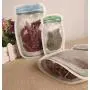 13er Niedlicher Mason Jar Muster Ziplock Beutel mit Reißverschluss, Wiederverwendbare Sandwich Beutel für Küche, Reise, Picknick, Camping, Organizer - Ziplock Lunchtasche für Lebensmittel, Reise und Haushaltsorganisation