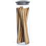 Bohemia Cristal Storage Container Glass 4-Piece Set smoke by Bohemia Cristal