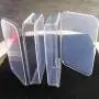 Plastic Box Clear - 2pcs Clear Plastic Transparent With Lid Storage Box Collection Container Case C42