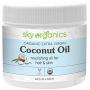 Organic Extra Virgin Coconut Oil by Sky Organics (16.9 oz) USDA Organic Coconut Oil Cold-Pressed Kosher Cruelty-Free Unrefined Coconut Skin Moisturizer Hair Mask