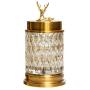 joyMerit Kitchen Canister Set With Airtight Lid For Food Storage, Store Coffee, Sugar, Tea, Spices, Dry Food and More (Deer Statue)