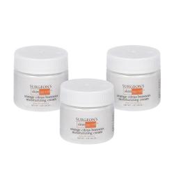 25% Beeswax Cream 1 Oz Jar Orange Citrus 3 piece bundle