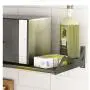 Organisateur d'étagères pour cuisine, étagère flottante en acier, range-épices, porte-pots, présentoir d'assaisonnement mural, rangement pour salle de bain et garde-manger (Dimensions : 60x20x8cm) Organisateur d'étagères pour cuisine, étagère flottante en acier, range-épices, porte-pots, présentoir d'assaisonnement mural, rangement pour salle de bain et garde-manger (Dimensions : 60x20x8cm)