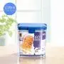 Holzhaus versiegelte Milchpulverdose, klare Kunststoffbehälter, quadratische Dose Packung von 3-G 1100ml x 3