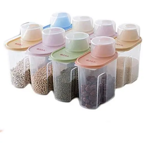 Storage Tank PP 1.9L/2.5L Plastic Food Storage Sealed Storage Box (Size : 1.9L)