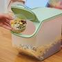 tlongtea65 Kitchen Rice Storage Box Grain Cereal Dispenser Food Organizer Sealing Container Large Rice Barrel Fresh Anti-Insect and Anti-Mite Flip Coffee