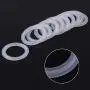 Silicone Sealing Gasket, 10pcs/Set 1.5" 50.5mm Food Grade Silicone Safety Ring Washer Sanitary Clamp Ferrule Silicone Sealing Gasket for Food Beer Beverage Silicone Sealing Gasket, 10pcs/Set 1.5" 50.5mm Food Grade Silicone Safety Ring Washer Sanitary Clamp Ferrule Silicone Sealing Gasket for Food Beer Beverage