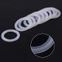 Silicone sealing Gasket,Silicone Gasket Fittings 10pcs/set 1.5" Sanitary Clamp Ferrule Silicone Sealing Gasket Ring Washer