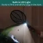 Aufladbarer Fliegenfänger Schläger Handheld mit Zeitschalter, LED-Licht, USB-Aufladung, für Moskitos, Fliegen, Indoor/Outdoor (Grün)