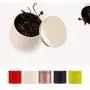 Boîte en Tinplate BestonzON, Organisateur de Thé/Bonbons Rond Portable (Beige) Boîte en Tinplate BestonzON, Organisateur de Thé/Bonbons Rond Portable (Beige)