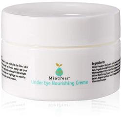 EYE CREAM FOR DARK CIRCLES by MintPear | Firming Eye Cream to Reduce Puffiness Fine Lines Wrinkles And Crows Feet (0.5OZ) | Moisturizer With Vitamin E JoJoba Oil | For Under Eye and the Around Area