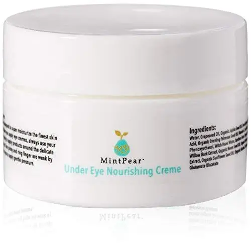 Augencreme gegen dunkle Augenringe von MintPear | Straffende Augencreme zur Reduzierung von Schwellungen, feinen Linien, Falten und Krähenfüßen (0,5OZ) | Feuchtigkeitscreme mit Vitamin E und Jojobaöl | Für Unter Augen und den umliegenden Bereich