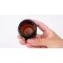 3 Pièces de Bouteilles Rondes en Verre Ambre de 10ml avec Récipients Intérieurs et Couvercles Noirs pour Cosmétiques et Crèmes Visage Crème Laitueuse 3 Pièces de Bouteilles Rondes en Verre Ambre de 10ml avec Récipients Intérieurs et Couvercles Noirs pour Cosmétiques et Crèmes Visage Crème Laitueuse