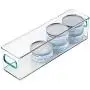 Boîtes de Rangement en Plastique Réglables mDesign avec Poignées pour Cuisine, Cellier, Placard, Réfrigérateur, Congélateur – Organisateur Long et Étroit pour Collations, Légumes, Légumes et Pâtes – Pack de 2 – Transparent/Bleu Boîtes de Rangement en Plastique Réglables mDesign avec Poignées pour Cuisine, Cellier, Placard, Réfrigérateur, Congélateur – Organisateur Long et Étroit pour Collations, Légumes, Légumes et Pâtes – Pack de 2 – Transparent/Bleu