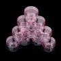 10 Pièces Pot en Plastique 5ml Récipients pour Eaux de Cologne, Poudres à Paupières, Crèmes Faciales, Contenants pour Poudre à Cils, Pots à Ongles Vides (Couleur : Rose) 10 Pièces Pot en Plastique 5ml Récipients pour Eaux de Cologne, Poudres à Paupières, Crèmes Faciales, Contenants pour Poudre à Cils, Pots à Ongles Vides (Couleur : Rose)