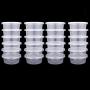 YJYdada 25 Pc Slime Storage Containers Foam Ball Storage Cups Containers With Lids