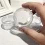 10Pcs Cream Jar Clear Plastic Jars with Lids Cosmetic Jars Containers for Cream Lotion Storage
