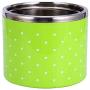 Stainless Steel Insulated Lunch for Kids Large Leak-Proof Storage Jar for Hot/Cold Food, Soups, Liquids - BPA Free - Fits Most Lunch Boxes And Bags,Green,2layer