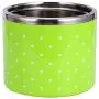 Stainless Steel Insulated Lunch for Kids Large Leak-Proof Storage Jar for Hot/Cold Food, Soups, Liquids - BPA Free - Fits Most Lunch Boxes And Bags,Green,2layer