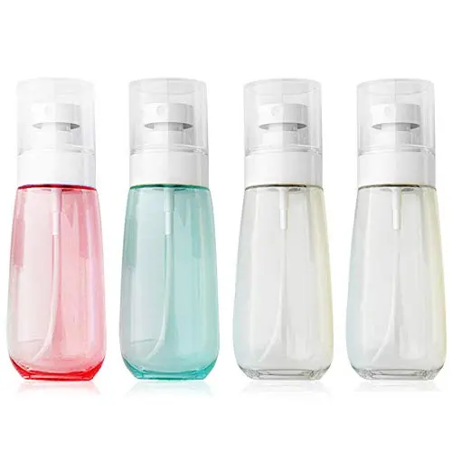 Bouteilles Vaporisatrices Voyage, Ensemble 4 Pcs AMMAX, Bouteilles Vapeur Fine Brume Vide, Contenants Transparents Réutilisables pour Cosmétiques, Soins Visage, Parfum (3 fl. Oz) (Couleurs) Bouteilles Vaporisatrices Voyage, Ensemble 4 Pcs AMMAX, Bouteilles Vapeur Fine Brume Vide, Contenants Transparents Réutilisables pour Cosmétiques, Soins Visage, Parfum (3 fl. Oz) (Couleurs)