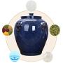 Food Savers & Storage Containers Rice Crock Retro Candy Can Pickle Jar Cereal Box Food Container Ceramic Lunch Box Kitchen Seal Flour Can Water Tank Storage Rice Jar Kimchi Cylinder Storage Cylinder F