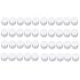 Bekith 40 Pack White 50G/50ML (1.7 oz) Cosmetic Jars, with Liners and Dome Lids, for Cosmetic Samples, Cream, Lotion