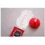 Wood & Style Premium Ceramic RED Canister Medium Poka Dot Meduim Storage