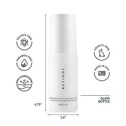 Retinol Cream for Face - 4.25% Retinoid Night Moisturizer with Collagen, Peptides & Hyaluronic Acid - Anti Aging Complex for Wrinkles & Fine Lines, 1.4 Fl oz