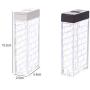 Storage Box Kitchen Tool Seasoning Bottles Jars Boxes Plastic Spice Lid Can Sugar Layers Storage Organizer Box Home Organization Accessories,1 Set Coffee