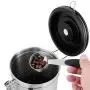 Contenant à Café Hermétique 1500 ml Surface Lisse Conteneur Portable en Inox avec Valve de Ventilation – Conteneurs de Stockage pour Café Contenant à Café Hermétique 1500 ml Surface Lisse Conteneur Portable en Inox avec Valve de Ventilation – Conteneurs de Stockage pour Café