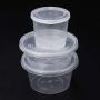 10pcs 25/40/50/80ml Round Storage Container With Lids Slime Mud Clay Storage Box Candy Gift Organizer Jar,10PCS 25ml