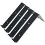 Étagères Murale - Pack de 4 - Supports Industriels Rustiques en Métal Fer pour Étagères Murales DIY avec Bord - Inclut Matériel (7,25 po) Étagères Murale - Pack de 4 - Supports Industriels Rustiques en Métal Fer pour Étagères Murales DIY avec Bord - Inclut Matériel (7,25 po)
