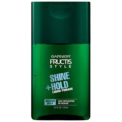 Garnier Hair Care Fructis Style Shine and Hold Liquid Hair Pomade for Men No Drying Alcohol, 4.2 Fl Oz